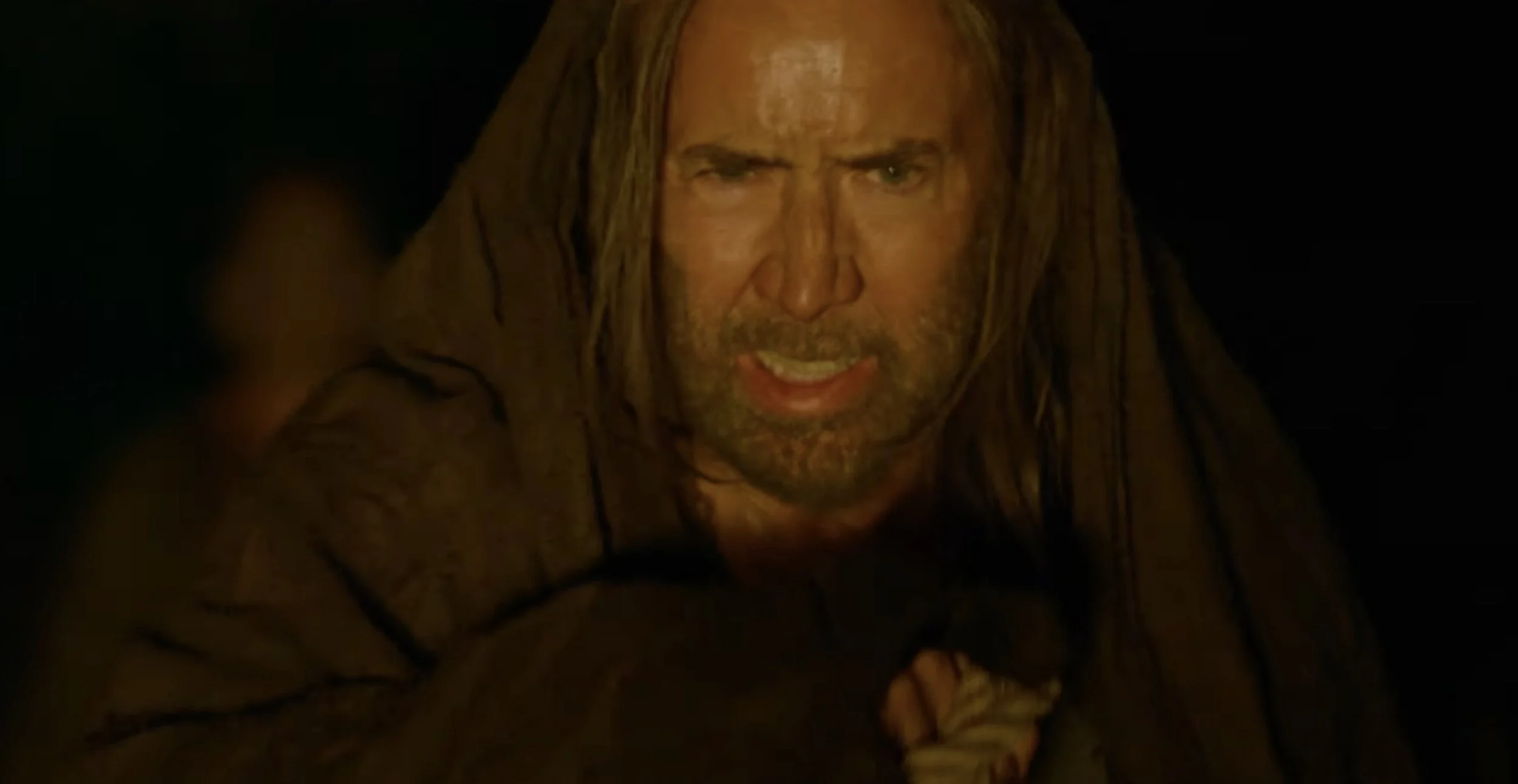 Twisted Full Trailer for the Horror Movie of Jesus by Nicolas Cage The Carpenter’s son